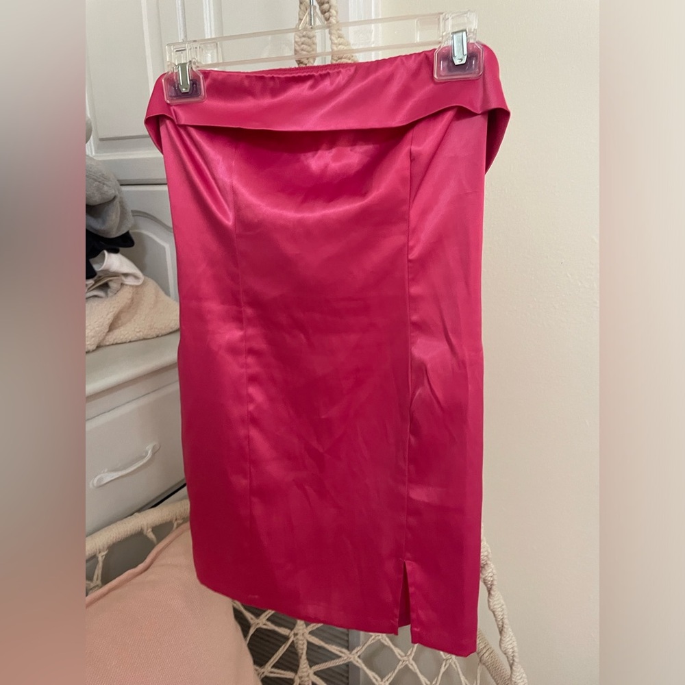silk mini dress